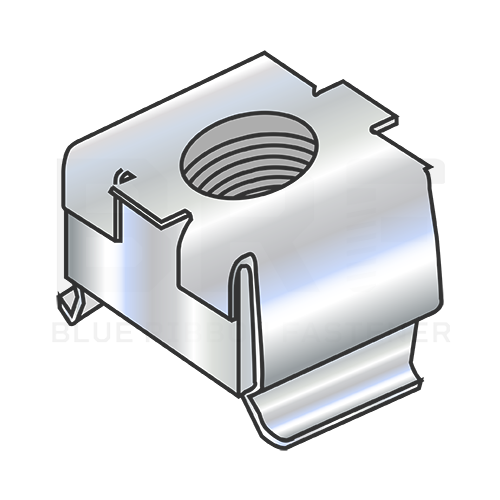 M5 025-063 Metric Cage Nuts Zinc