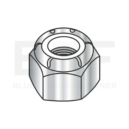 25-Pack Of 1/4-20 UNC 316 Stainless Steel Nylon Insert Lock Nuts (Nylock) - Grade 316, US Made