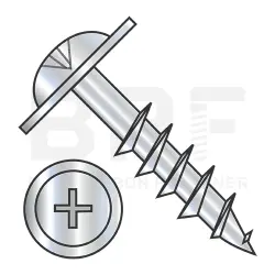 Phillips, Steel Zinc, Partial Thread