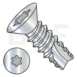 Six-Lobe, Steel Zinc