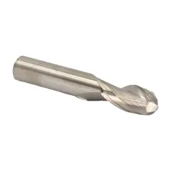 2 Flute, Single End, Ball Carbide End Mills