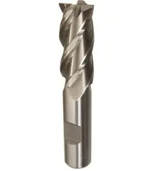 Cobalt, 4 Flute Single End End Mills