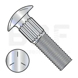Grade 5 Steel Zinc Ribbed Neck Carriage Bolt
