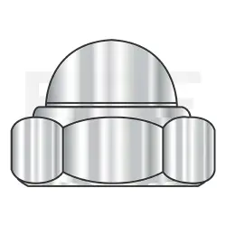 DIN 986 Nylon Insert w/Dome Cap, A2