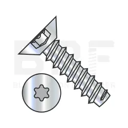 Six-Lobe, Steel Zinc