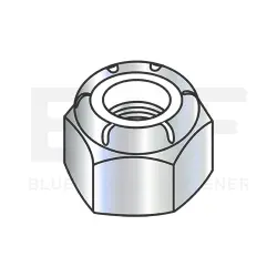 Nylon Insert DIN 985, Steel Zinc