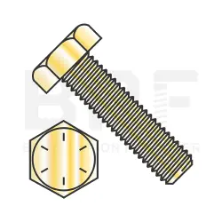 Tap Bolt, Grade 8 Zinc Yellow