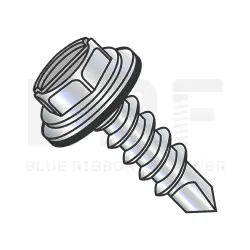 Steel Zinc, w/Neo-EPDM Washer, Standard Pt