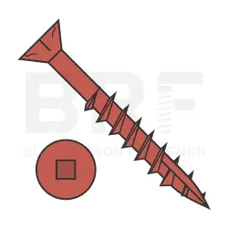Type-17 pt, Stl Ceramic Red Finish, Partial Thrd