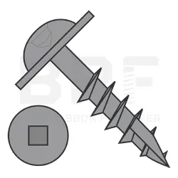 Round Washer Hd w/Ty-17 Pt (Pocket Hole)