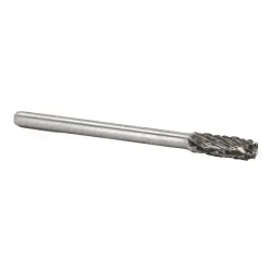 Cylindrical, Radius-End Miniature Carbide Burs