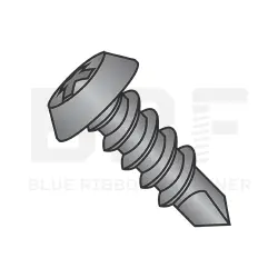 Framing Screw #2 Pt, Steel Black Phos