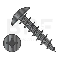 Square/Phillips, Stl Black Ox, Full Thread