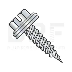 Steel Zinc w/Neo-EPDM Washer, 1/4