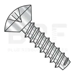 Oval Undercut Phillips, 18-8 SS