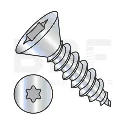 Six-Lobe, Steel Zinc