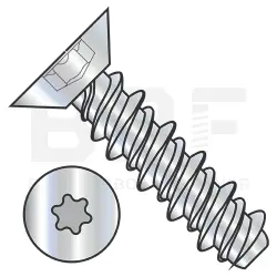 Six-Lobe, Steel Zinc