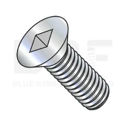 Square Recess, Steel Zinc