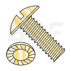 Slotted, Steel Zinc Yellow