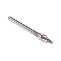 Tree, Pointed-End Double Cut Carbide Burs