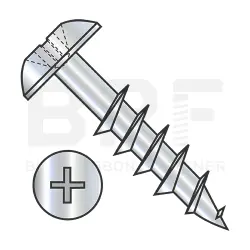 Phillips Stl Zinc, Partial Thread