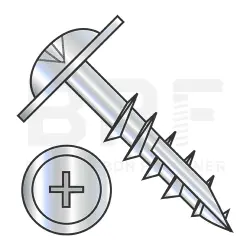 Phillips, Steel Zinc, Partial Thread