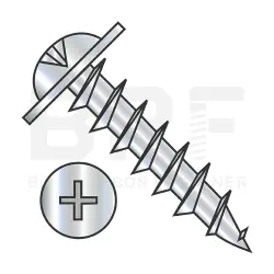 Phillips Steel Zinc Full Thread