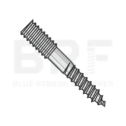 Hanger Bolt Plain Center, 18-8 Stainless Steel