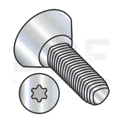 Six-Lobe, Steel Zinc