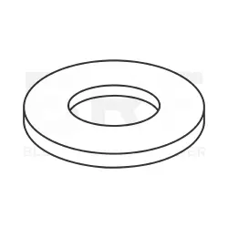 Standard Flat, White