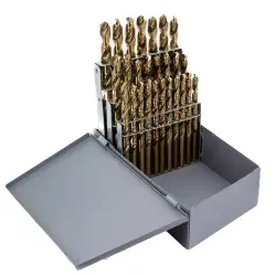 Cobalt Stub (Screw Machine) Drill Bit Sets